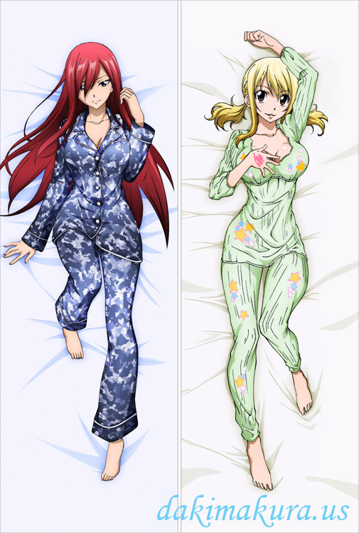 Fairy Tail - Erza Scarlet - Lucy Heartfilia Anime Dakimakura Hugging Body Pillow Cover